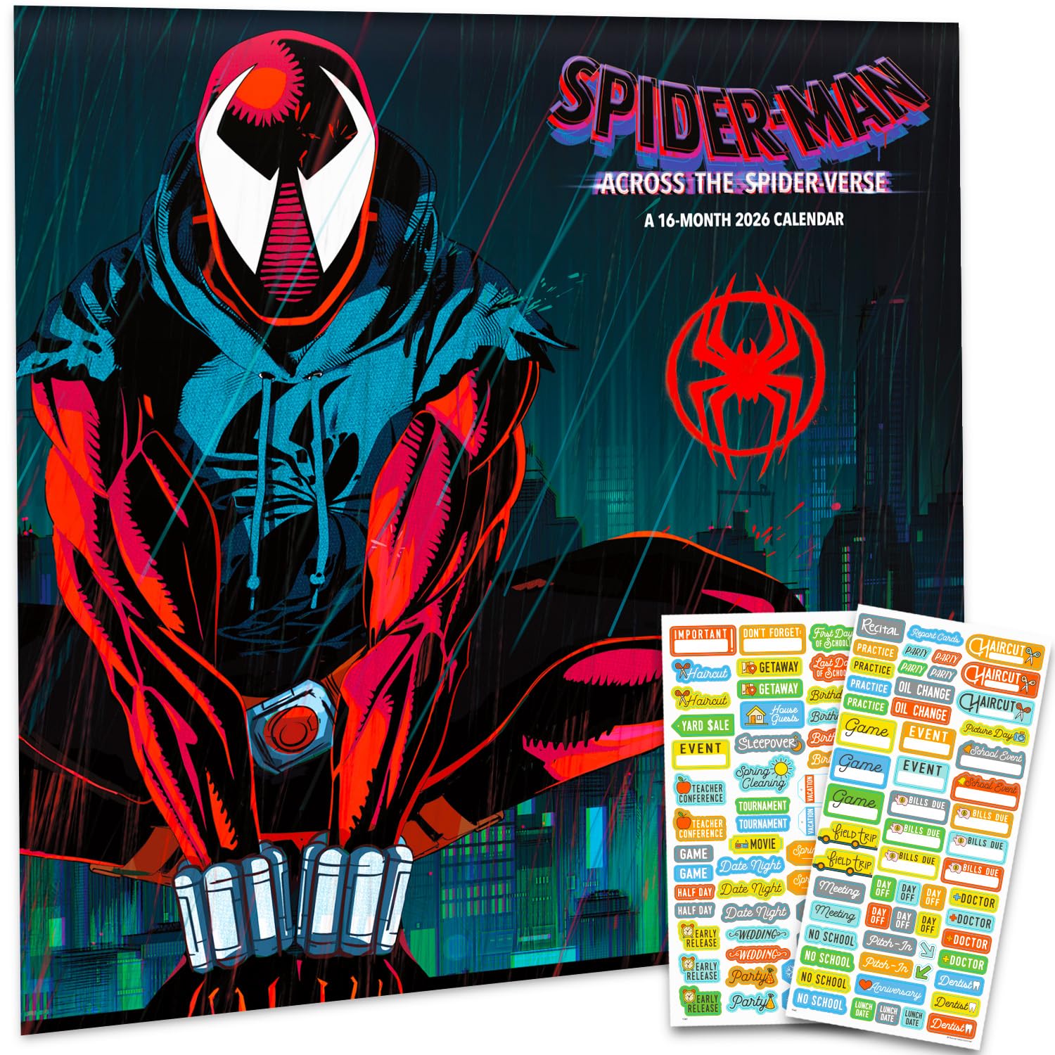 Amazon.co.jp: スパイダーマンカレンダー 2026 - デラックス 2026